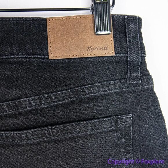 NEW Madewell The Mid-Rise Perfect Vintage Jeans Clean Black Wash, 26 - Picture 11 of 15